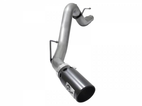 AFE - AFE Large Bore-HD 3-1/2" 409 Stainless Steel DPF-Back Exhaust System