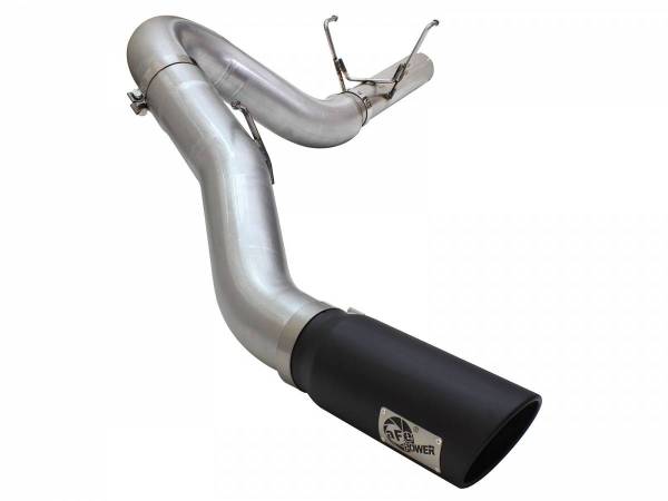 AFE - aFe Power Large Bore-HD 5" 409 Stainless Steel DPF-Back Exhaust System - 13-18 Cummins 6.7