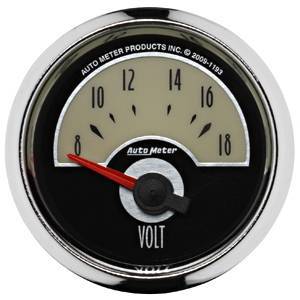 Autometer - Autometer 1193 Cruiser 2 1/16" Voltmeter