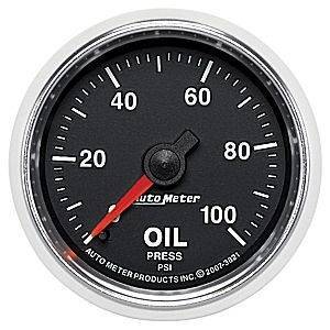 Autometer - Autometer 3821 GS 2 1/16" Oil Pressure