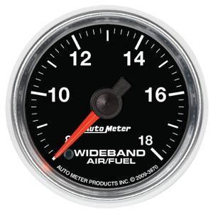 Autometer - Autometer 3870 GS 2 1/16" Widebane Air/Fuel Ratio ANALOG