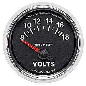 Autometer - Autometer 3892 GS 2 1/16" Voltmeter