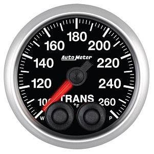 Autometer - Autometer 5658 Elite Series 2-1/16" Transmission Temp Peak & Warn