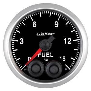 Autometer - Autometer 5667 Elite Series 2-1/16" Fuel Pressure Peak & Warn