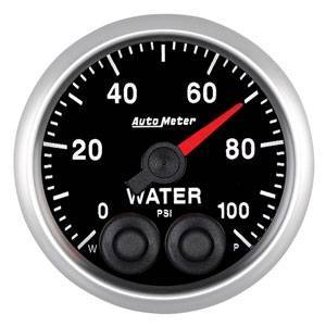 Autometer - Autometer 5668 Elite Series 2-1/16" Water Pressure Gauge