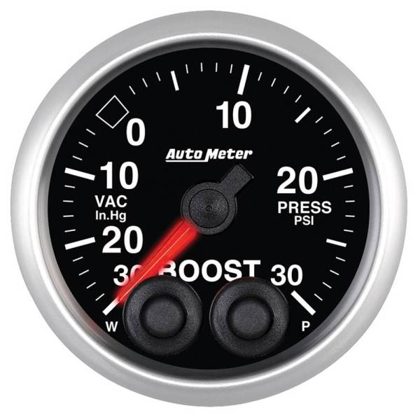 Autometer - Autometer 5677 Elite Series 2-1/16" Vacuum/Boost Peak & Warn