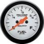 Autometer - Autometer 5710 Phantom Series Fuel Level Gauge 0-280 ohm 2-1/16in