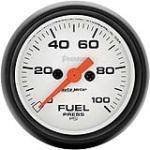 Autometer - Autometer 5763 Phantom Series Fuel Pressure Gauge 0-100 PSI 2-1/16in