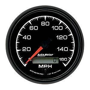 Autometer - Autometer 5988 ES 3 3/8" Speedometer Elec. Programmable