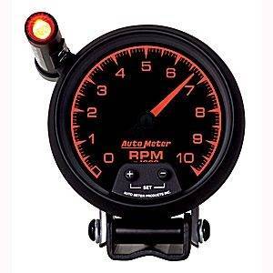 Autometer - Autometer 5990 ES 3 3/4" Tachometer Mini-Monster