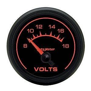 Autometer - Autometer 5992 ES 2 1/16" Voltmeter