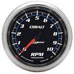 Autometer - Autometer 6297 Cobalt Series In Dash Tachometer 0-10000 RPM 3-3/8in