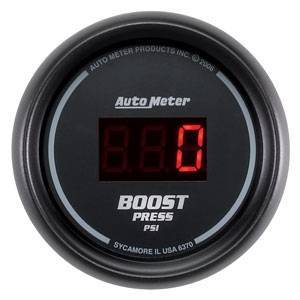 Autometer - Autometer 6370 Sport Comp 0-60 psi Digital Boost Gauge