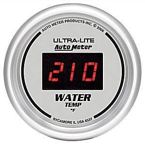 Autometer - Autometer 6537 300* Ultra-Lite Digital Water Temp Gauge 2-1/16"