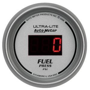 Autometer - Autometer 6563 Ultra-Lite 100psi Digital Fuel Pressure Gauge 2-1/16"