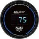 Autometer - Autometer 6910 Cobalt Digital Programmable Fuel Level Gauge 2-1/16"