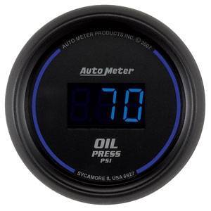 Autometer - Autometer 6927 Cobalt Digital 0-100 PSI Oil Pressure Gauge - 2 1/16"