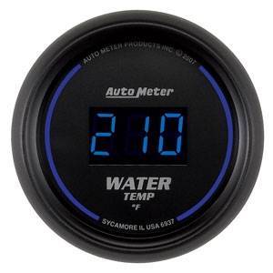 Autometer - Autometer 6937 Cobalt Digital 0-300 Degree Water Temp Gauge - 2 1/16"