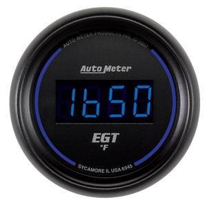 Autometer - Autometer 6945 Cobalt Digital 0-2000 Degree Pyrometer Gauge - 2 1/16"