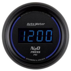 Autometer - Autometer 6974 Cobalt Digital 2000 PSI Nitrous Pressure Gauge 2-1/16"