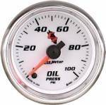 Autometer - Autometer 7153 C2 Series Oil Pressure Gauge 0-100 PSI 2-1/16in