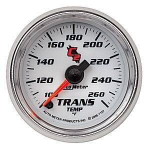 Autometer - Autometer 7157 C2 Series TRANS Temperature Gauge, 100 - 260 deg. F