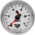 Autometer - Autometer 7162 C2 Series Fuel Pressure gauge 0-15PSI