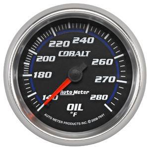 Autometer - Autometer 7941 Cobalt 2 5/8" Oil Pressure