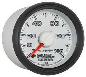 Autometer - Autometer 8563 100psi Elect. Fuel Pressure Gauge 03-09 Dodge Cummins