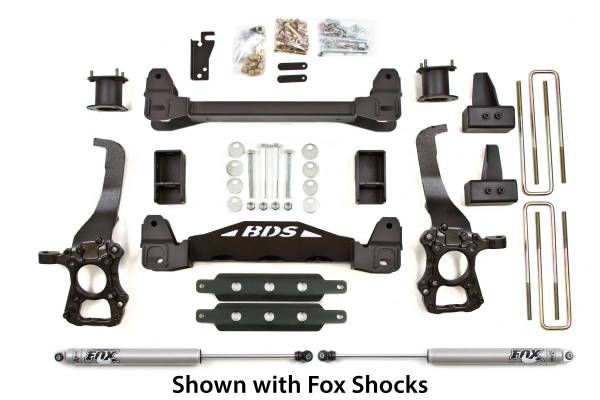 BDS Suspension - BDS 599H 4" Suspension Lift Kit System | 2009-2013 Ford F150 2WD