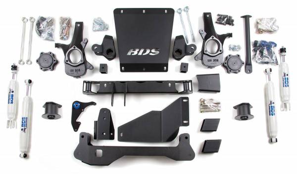 BDS Suspension - BDS 191H 4-1/2" Lift Kit for 2000 - 2006 Chevrolet/GMC 4WD Avalanche, Suburban, Tahoe, Yukon, and Yukon XL, Escalade AWD, 1500 1/2 ton SUVs