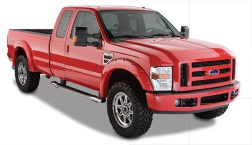 Bushwacker - Bushwacker 20917-02 Pocket Style Fender Flare Fits 2008-10 Ford Super Duty F-250/350/450