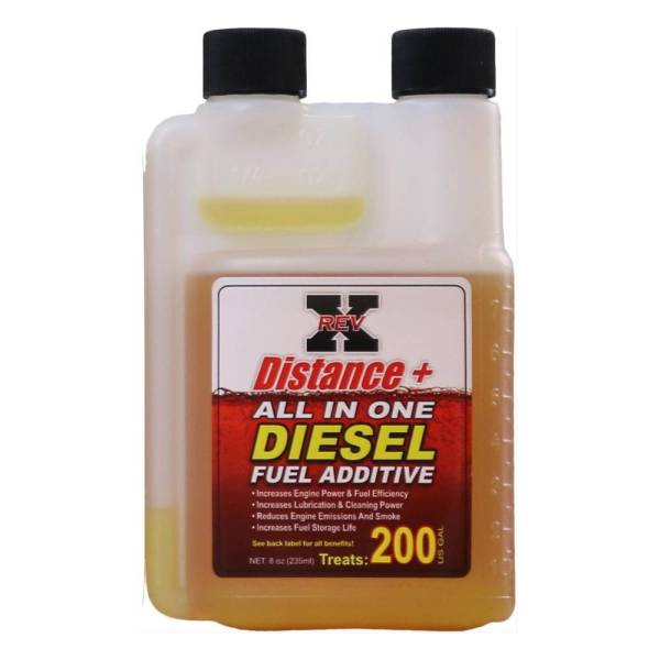 REV-X - REV-X Fuel DISP-0800 Distance + Performance Fuel Additive 8oz Bottle