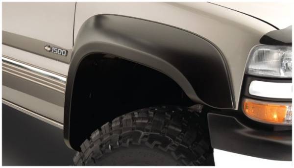 Bushwacker - Bushwacker 40938-02 EXTEND-A-FENDER Fits 07-14 Chevy Silverado 1500, 2500HD, 3500HD (Non-Dually) Standard/Long Bed