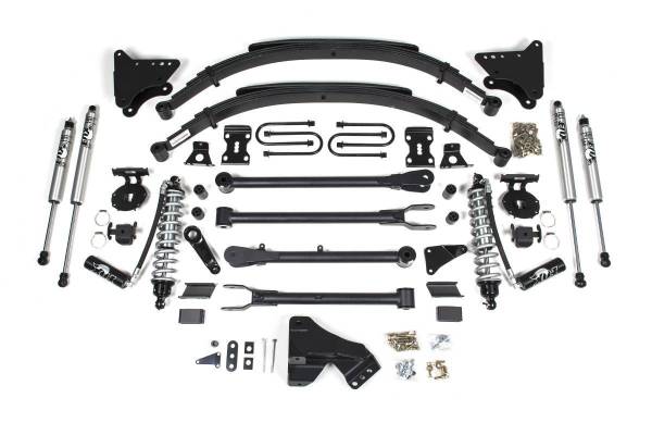 BDS Suspension - BDS 590F 4" Coilover Conversion 4-Link Suspension System - 11-16 Ford F250/F350 4WD Diesel