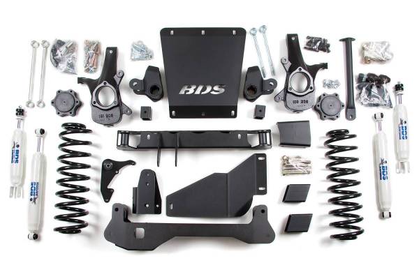 BDS Suspension - BDS 183H 6-1/2" Lift Kit for 2000-2006 Chevrolet/GMC 4WD 1500 Avalanche, Suburban, Tahoe, Yukon, and Yukon XL, Escalade AWD
