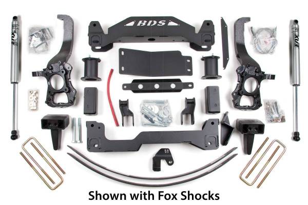 BDS Suspension - BDS 574H 6" Suspension Lift Kit System for 2004-2008 Ford F150 4WD