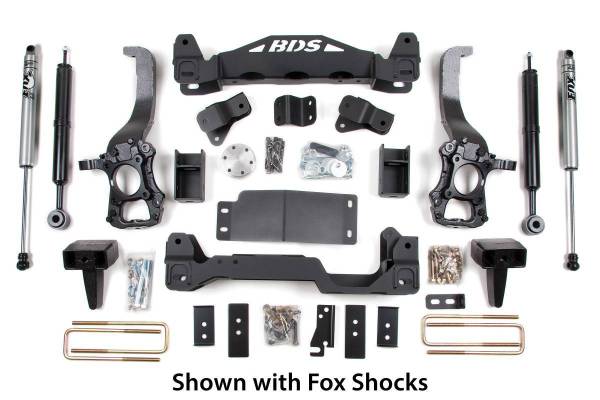 BDS Suspension - BDS 573H  6" Suspension Lift Kit System for 2009-2013 Ford F150 4WD