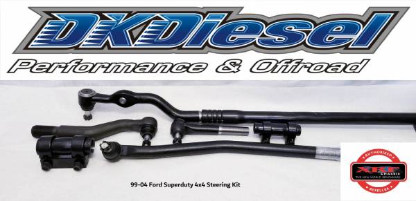 XRF Chassis - XRF Tie Rod End Package 99-04 F250/F350 4x4 & 2000-2005 Excursion 4x4