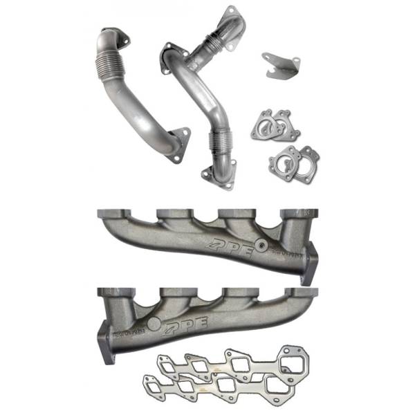 PPE - PPE High Flow Exhaust Manifolds W/Up Pipes