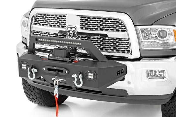 Rough Country - EXO Winch Mount System 14-18 RAM 2500 Rough Country