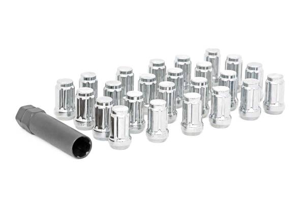 Rough Country - 1/2x20 Wheel Installation Kit w/Lug Nuts and Socket Key Chrome Rough Country