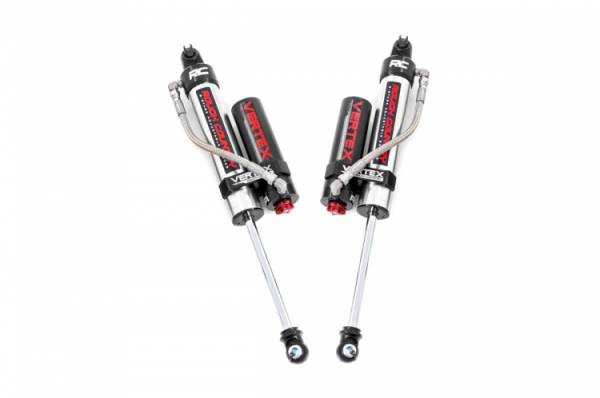 Rough Country - Jeep Rear Adjustable Vertex Shocks 07-18 Wrangler JK for 1 Inch - 3 Inch Lifts Rough Country