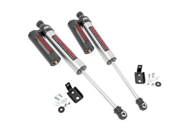 Rough Country - Jeep Front Adjustable Vertex Shocks 07-18 Wrangler JK for 1-3 Inch Lifts Rough Country