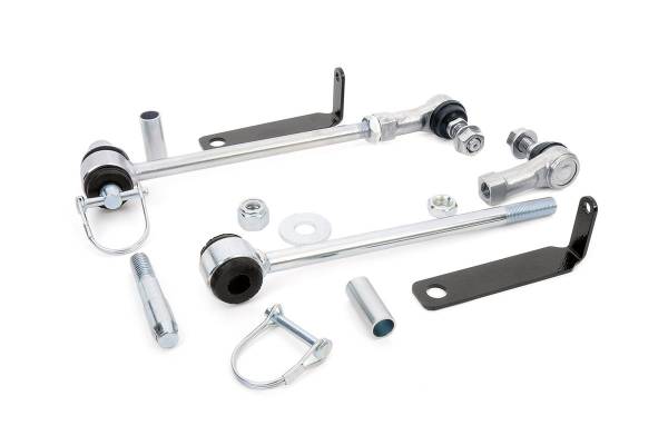 Rough Country - Jeep Front Sway Bar Disconnects 3-6 Inch 99-04 Grand Cherokee Rough Country