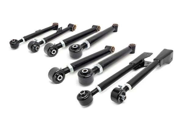 Rough Country - Jeep Adjustable Control Arms Set 97-06 4WD Jeep Wrangler TJ Rough Country