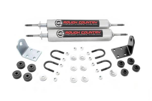 Rough Country - Ford Dual Steering Stabilizer 77-79 Bronco/F-100/F-150 Rough Country