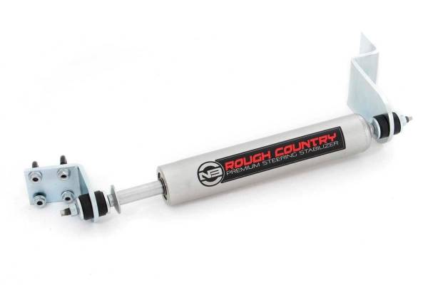 Rough Country - Dodge N3 Steering Stabilizer 94-01 RAM 1500 94-02 RAM 2500/3500 2WD Rough Country