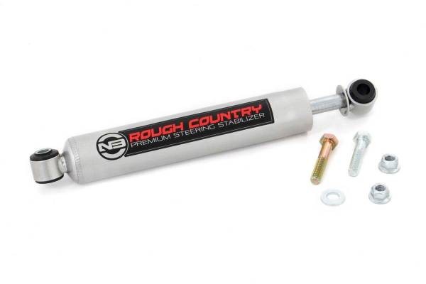 Rough Country - Nissan N3 Steering Stabilizer 16-20 Titan XD Rough Country