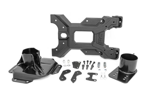 Rough Country - HD Hinged Spare Tire Carrier Kit 07-18 Jeep JK Rough Country